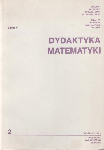 DYDAKTYKA MATEMATYKI 2 seria V