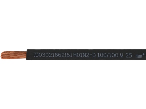 Przewód kabel spawalniczy OnS H01N2-D OS 25mm² 1m