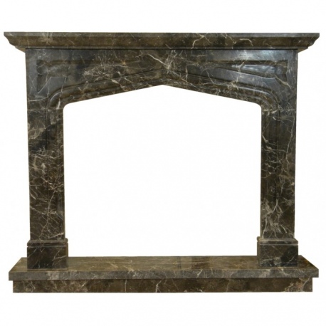 Portal kominkowy 148 marmur Emperador Dark