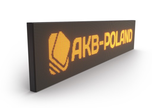 REKLAMA TABLICA LED WYŚWIETLACZ ZEWNĘTRZNY ORANGE PRODUCENT PREMIUM 96x48cm