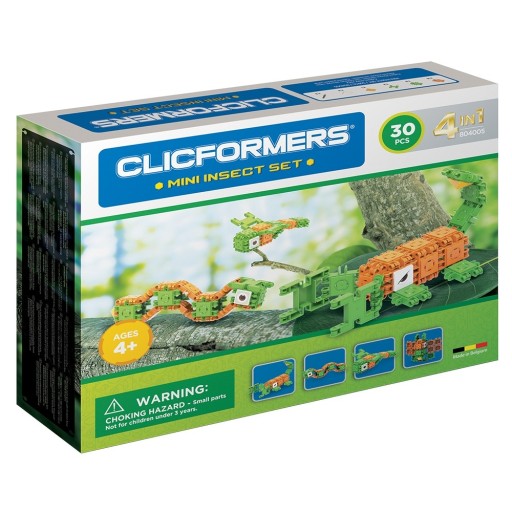 CLICS PL klocki CLICFORMERS 804005 4w1 Insekty