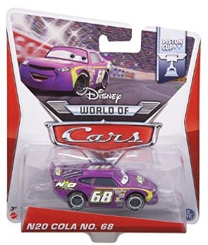 N2O COLA Autko Metal Auta Cars 1:55 Disney Mattel