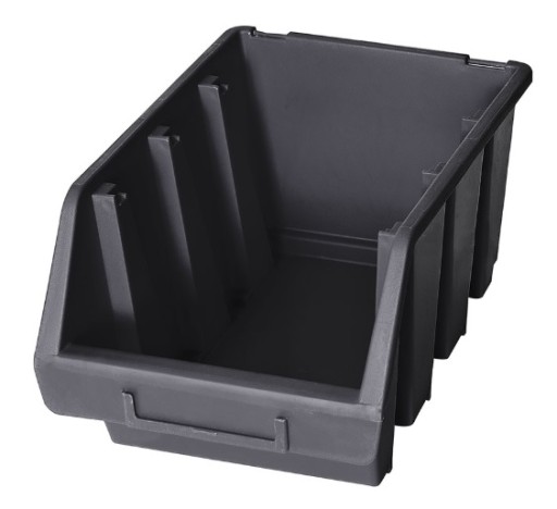 POJEMNIK MAGAZYNOWY ERGOBOX 3 CZARNY 240x170x126