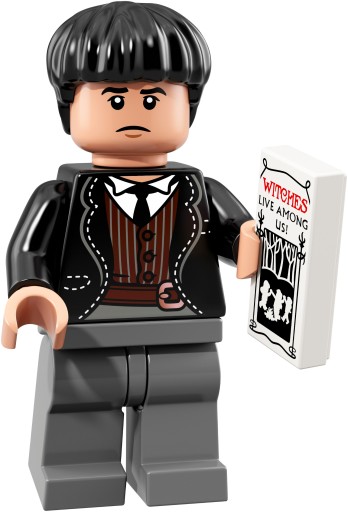 LEGO MINIFIGURKA CREDENCE BAREBONE 71022-21