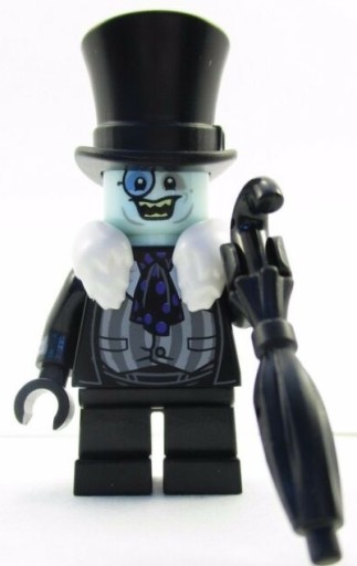 Lego figurka @@ PINGWIN +PARASOL @@z zestawu 70909