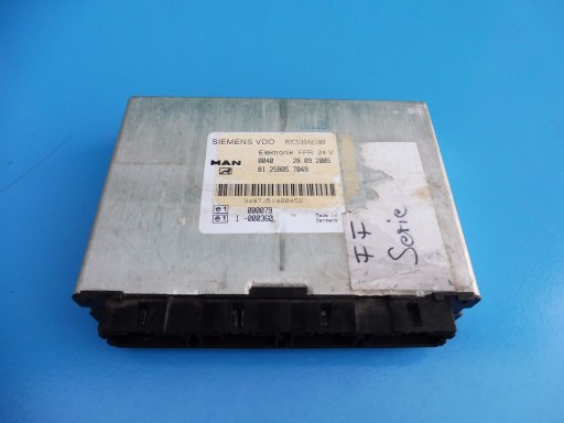 Sterownik FFR MAN TGA TGX TGL TGS 81.25805. 7049