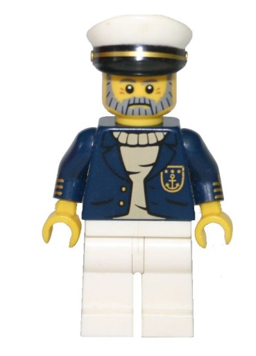 LEGO FIGURKA 71001 10 SERIA - SEA CAPTAIN