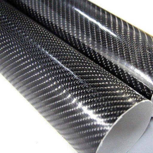 FOLIA OKLEINA CARBON POŁYSK 4D CZARNA 152 x 10 cm
