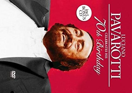 Luciano Pavarotti 70'TH BIRTHDAY HITS CD + DVD BOX