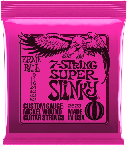 Ernie Ball EB 2623 elektryczna 7 strun 9-52