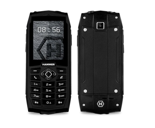 Telefon komórkowy Hammer 32 MB / 32 MB czarny