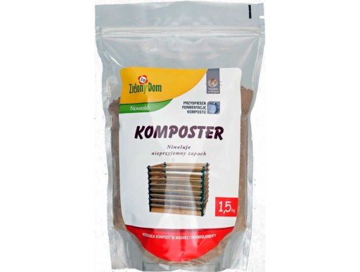 KOMPOSTER 1,5 kg aktywator kompostu kompostowania