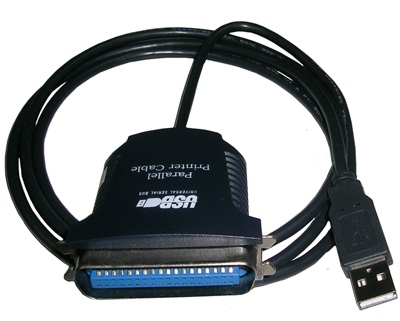 QJS0 ADAPTER USB - LPT CENTRONICS PRZEJŚCIÓWKA C36