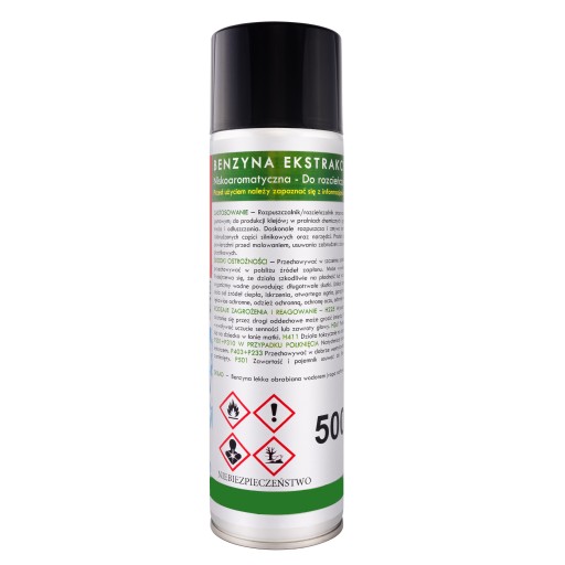 Czysta Benzyna Ekstrakcyjna W Aerozolu Spray 500ML