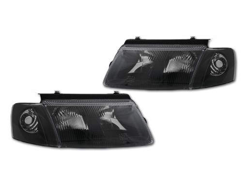 REFLEKTOR LAMPA KPL VW PASSAT B5 3B0 H4 H7 BLACK