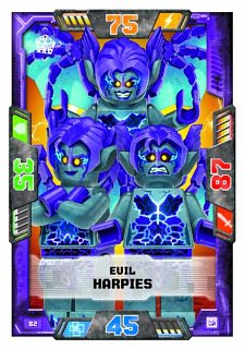 karta nr 82 Evil Harpies lego nexo Knights 2