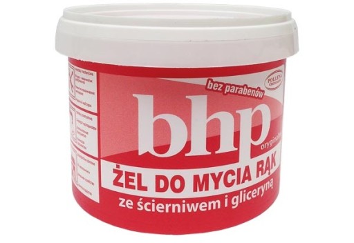 PASTA BHP W ŻELU 500G BHP-PAS500-ZEL