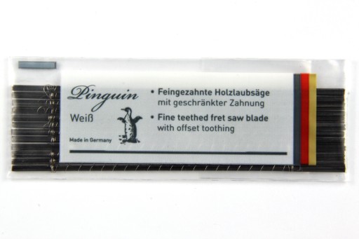 Brzeszczoty włosowe NIQUA PINGUIN WHITE N1 (12szt)