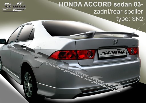 spoiler spojler do Honda Accord sedan MK7 2003--