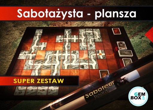 Sabotażysta - PLANSZA do gry Sabotażysta