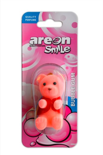 AREON SMILE TOY - ZAPACH DO SAMOCHODU - BUBBLE GUM