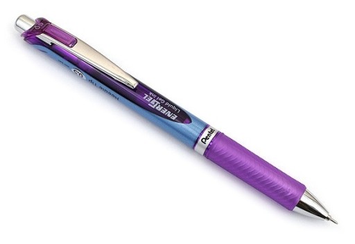 Pentel Pióro kulkowe BLN75 - fioletowe ENERGEL 0.5