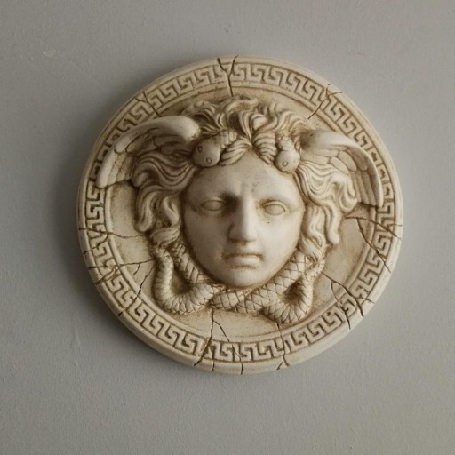 RELIEF VERSACE MEDUSA SZTUKATERIA GIPSOWA ROZETA