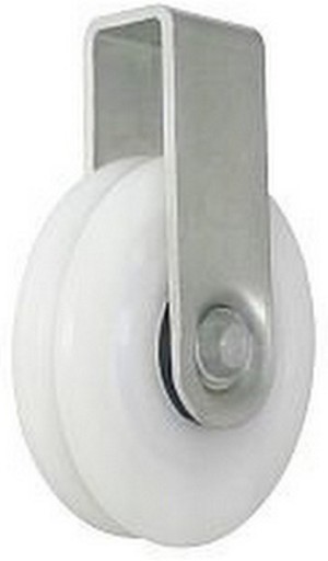 ROLKA TWORZYWOWA fi 52mm MOCOWANIEM NA LINKĘ 10mm