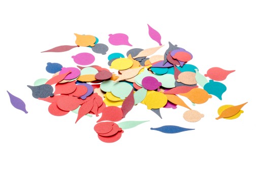 scrapki BOMBKI CHOINKOWE na choinkę mix 50szt nr14