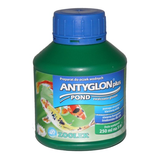 ZOOLEK ANTYGLON POND 250ml / 5000L ZWALCZY GLONY !