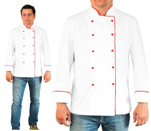 KITEL/BLUZA kucharska ELANOBAWEŁNA FARTUCHY r. M