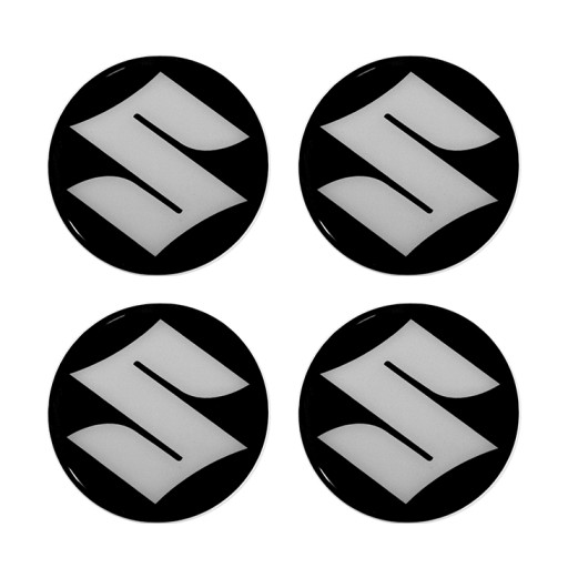 EMBLEMAT LOGO ZNACZEK 3D Suzuki 70 mm 4szt.