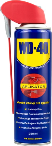 WD-40 smar odrdzewiacz + aplikator 250 ml