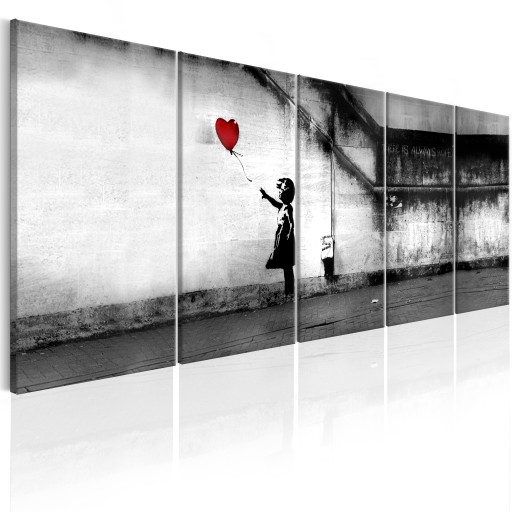 murando OBRAZ BANKSY MURAL 200x80 i-C-0113-b-m