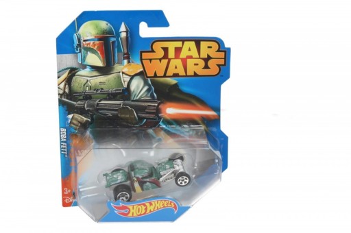 Hot Wheels Boba Fett Samochód Hot Wheels CGW35 seria Star Wars