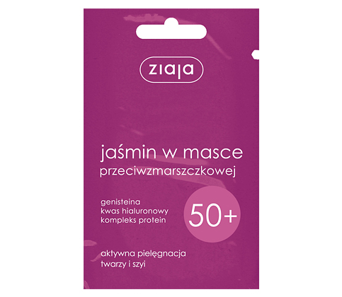 Ziaja jaśmin w masce przeciwzmarszczkowej 50+ 7ml