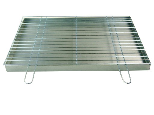 Ruszt do budowy Grilla 70x50cm -fi 4mm + Popielnik