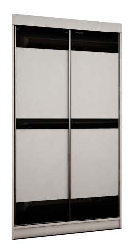 Szafa przesuwna TOP 16 / 100 cm biały mat