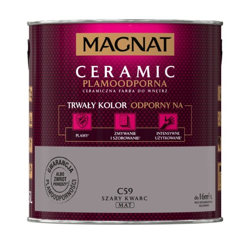 MAGNAT CERAMIC - C59 - SZARY KWARC - 2,5L