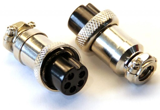 Wtyk mikrofonowy na kabel NC/CB 5PIN