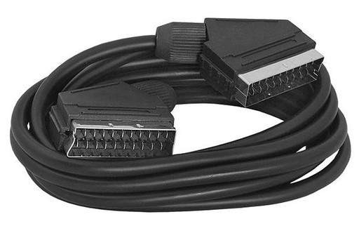 Kabel EURO - EURO SCART 5m pełny AV Audio Video TV