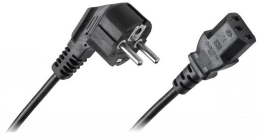 Kabel zasilający sieciowy do komputera 3 metry 3m