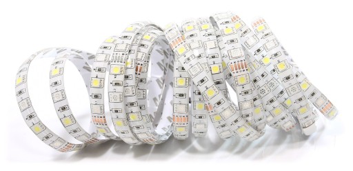 Taśma LED SMD 5050 RGBW 5m IP65 12V + zimna 6000K