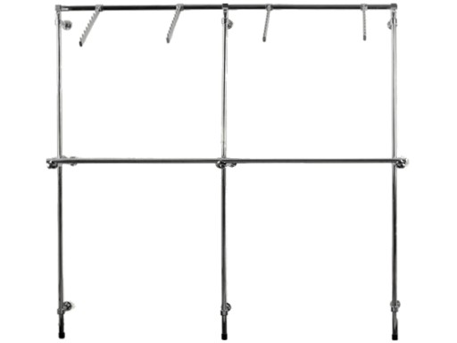 REGAŁ PRZYŚCIENNY RURA OWAL 200x200x40 ODZIEŻ c1