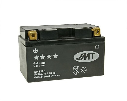 Аккумулятор zelowy jmt ytz10s yamaha mt-07 mt-09 xt 660 yfm 3501 - фото
