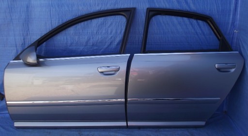 Audi a8 d3 рестайлинг 05-10r дверь левое заднее комплектное1 - фото