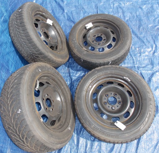 Bmw e90 f30 f31 диски 16 резина 205/60/16 14r zima1 - фото
