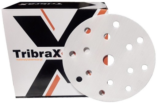 Tribrax 90150400 p400 15h кольца абразивное на липучка, репейник 150mm высокая, высокое качество 100szt1 - фото