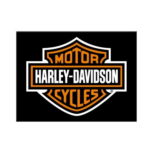 Магнит harley-davidson logo nostalgic 142271 - фото