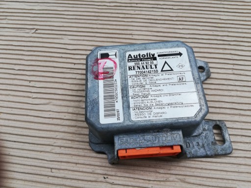 Блок модуль airbag laguna и 7700414215d1 - фото